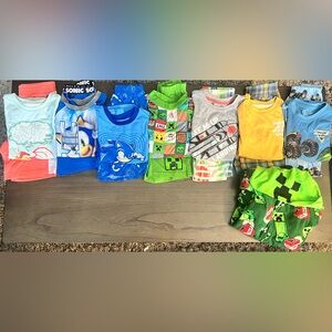 Boys size 6/7 Pajama sets